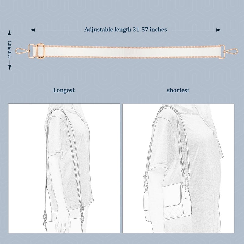 chushui Store Purse Strap,Replacement Crossbody Shoulder Strap for Handbag… - Image 2